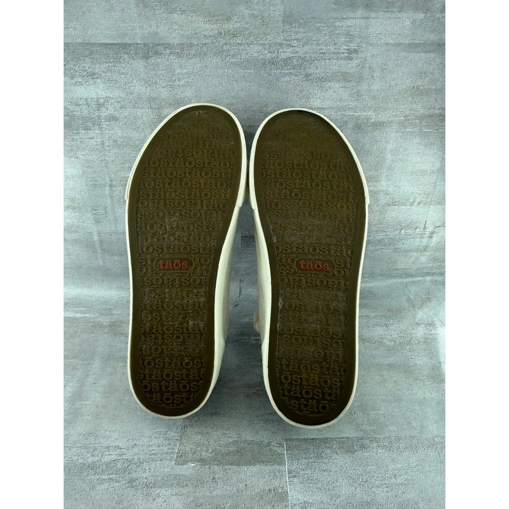 Taos Plim Soul Sand Beige Canvas Low Top Sneakers Women Size 8.5 PLS-13644_10